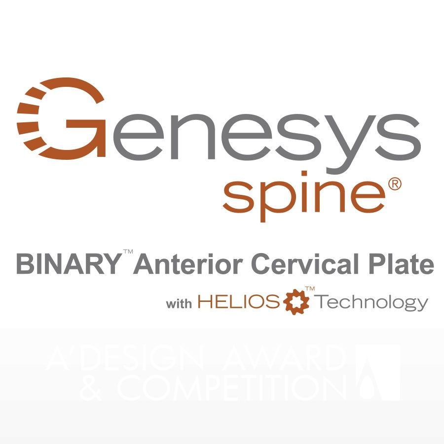 Genesys Spine Binary Anterior Cervical Plate with Helios Technology