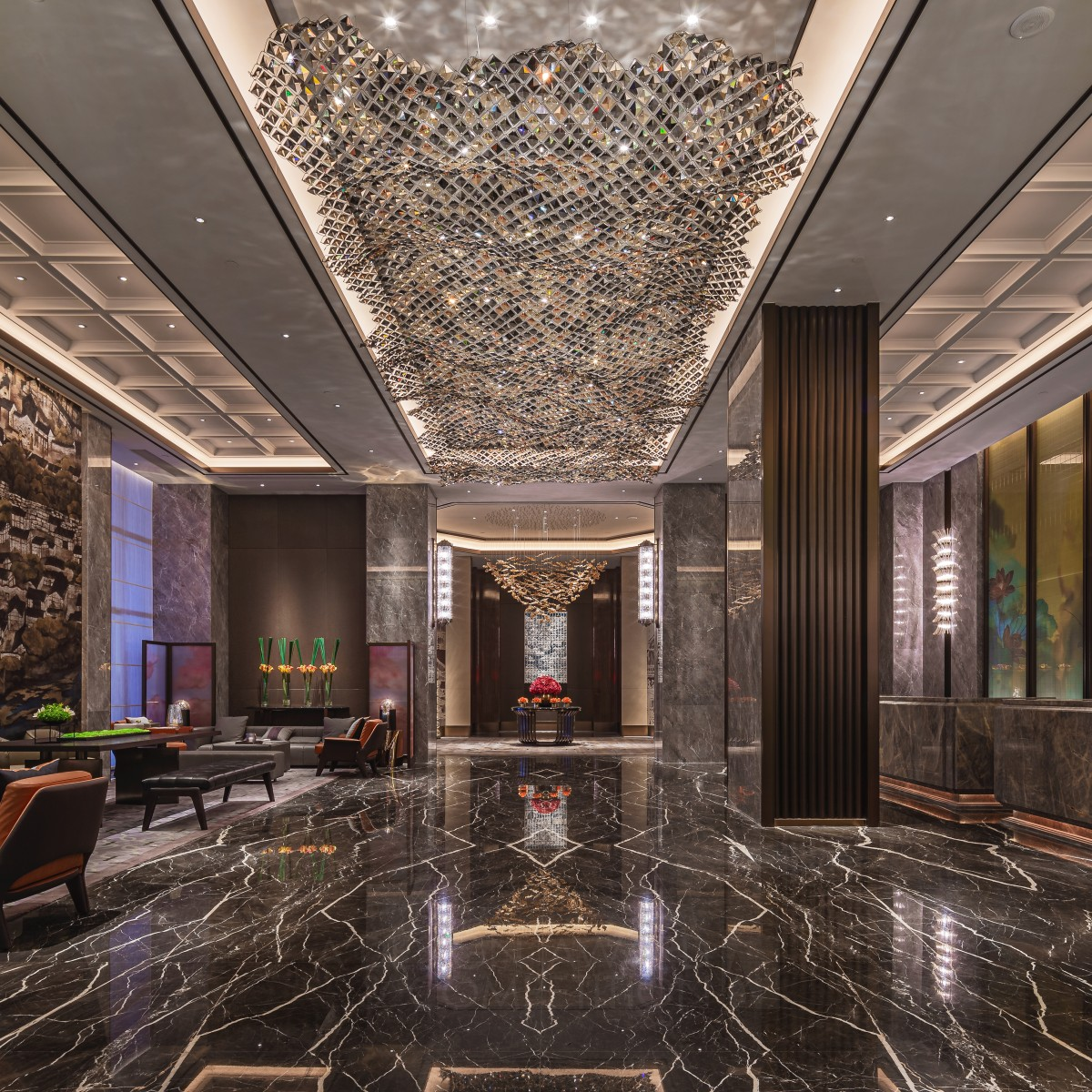 New Beacon Hotel by Lichen Ding Silver Interior Space and Exhibition Design Award Winner 2020 