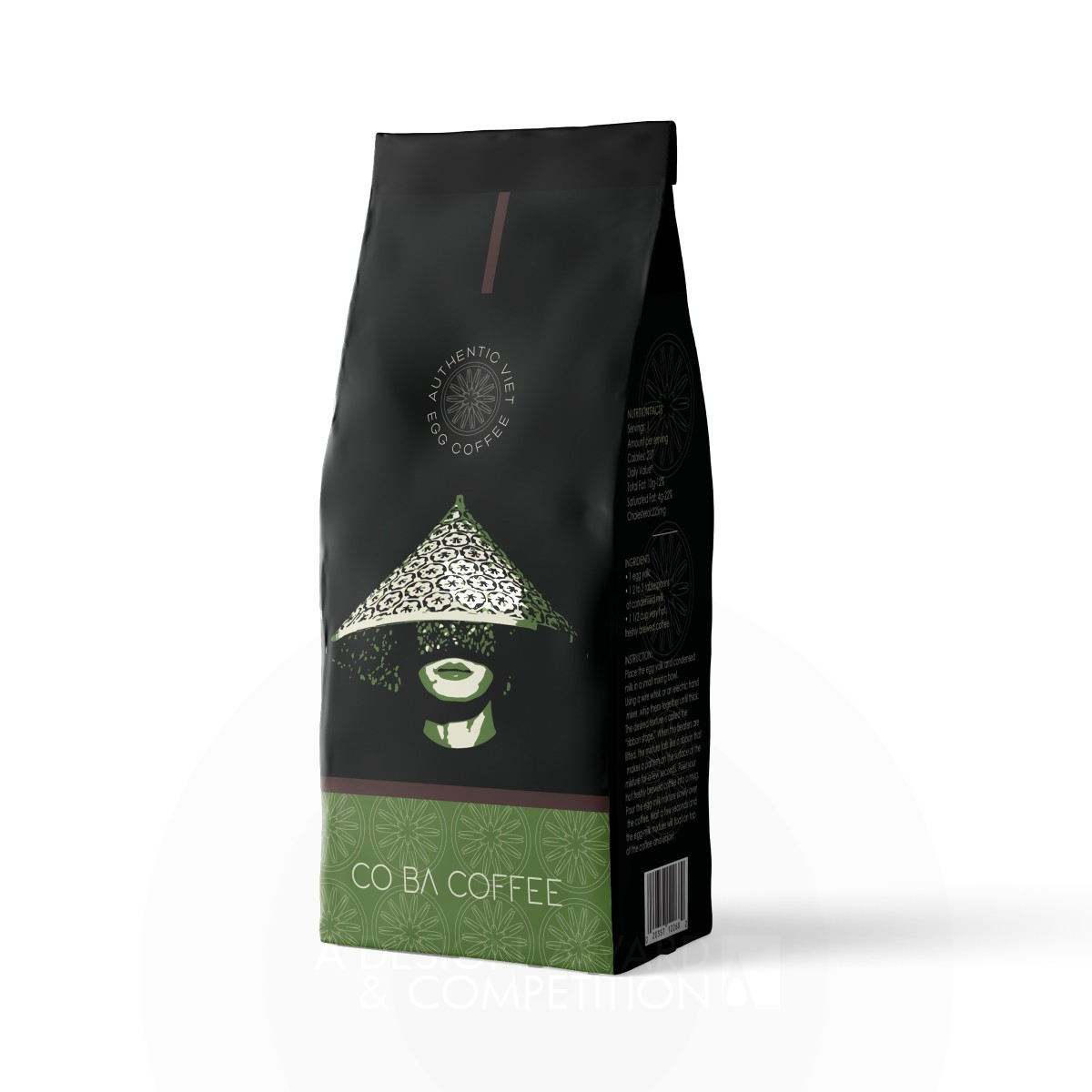 Co Ba Coffee Packaging Design by My Linh Mac Bronze Packaging Design Award Winner 2020 