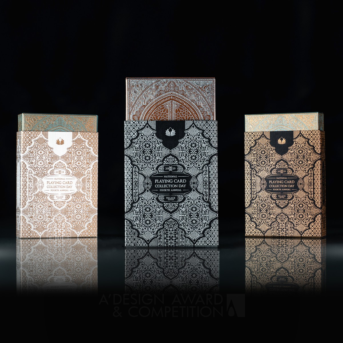 2019 National Card Collection Day Deck Playing Cards by Alexander Chin Golden Packaging Design Award Winner 2020 