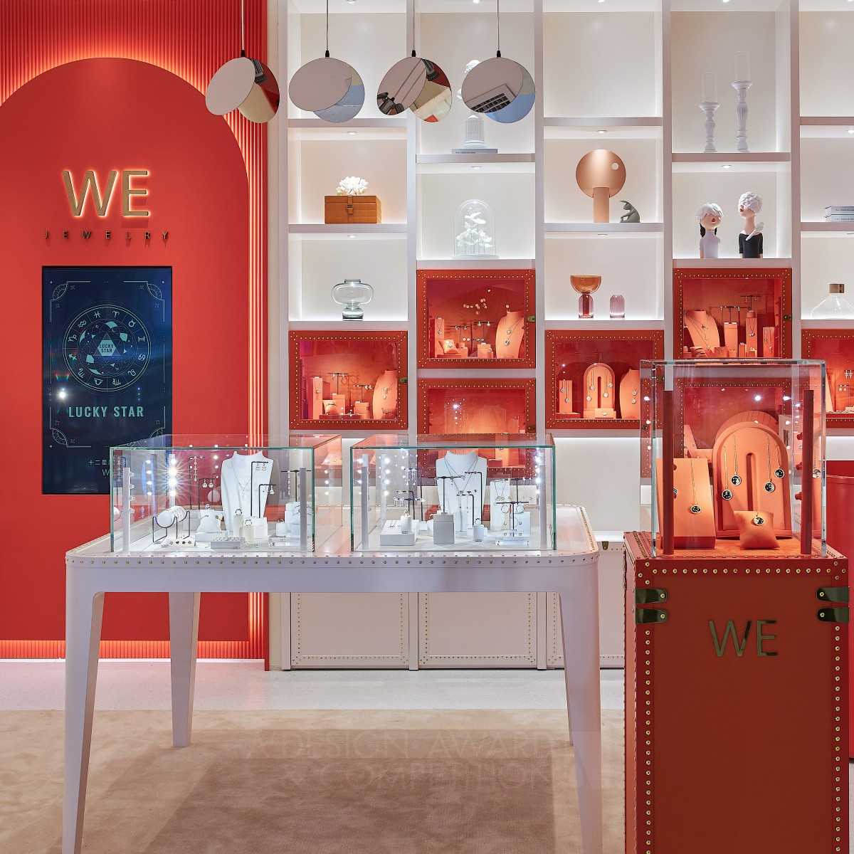 We Jewelry Retail Space by Fengfeng Chen Silver Interior Space and Exhibition Design Award Winner 2020 