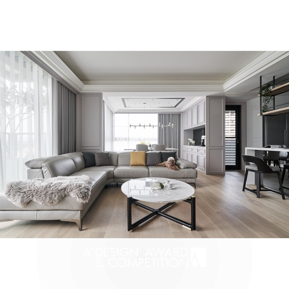 After Rain Residential Apartment by Te Yu Liu and Hui Ching Chang Bronze Interior Space and Exhibition Design Award Winner 2020 