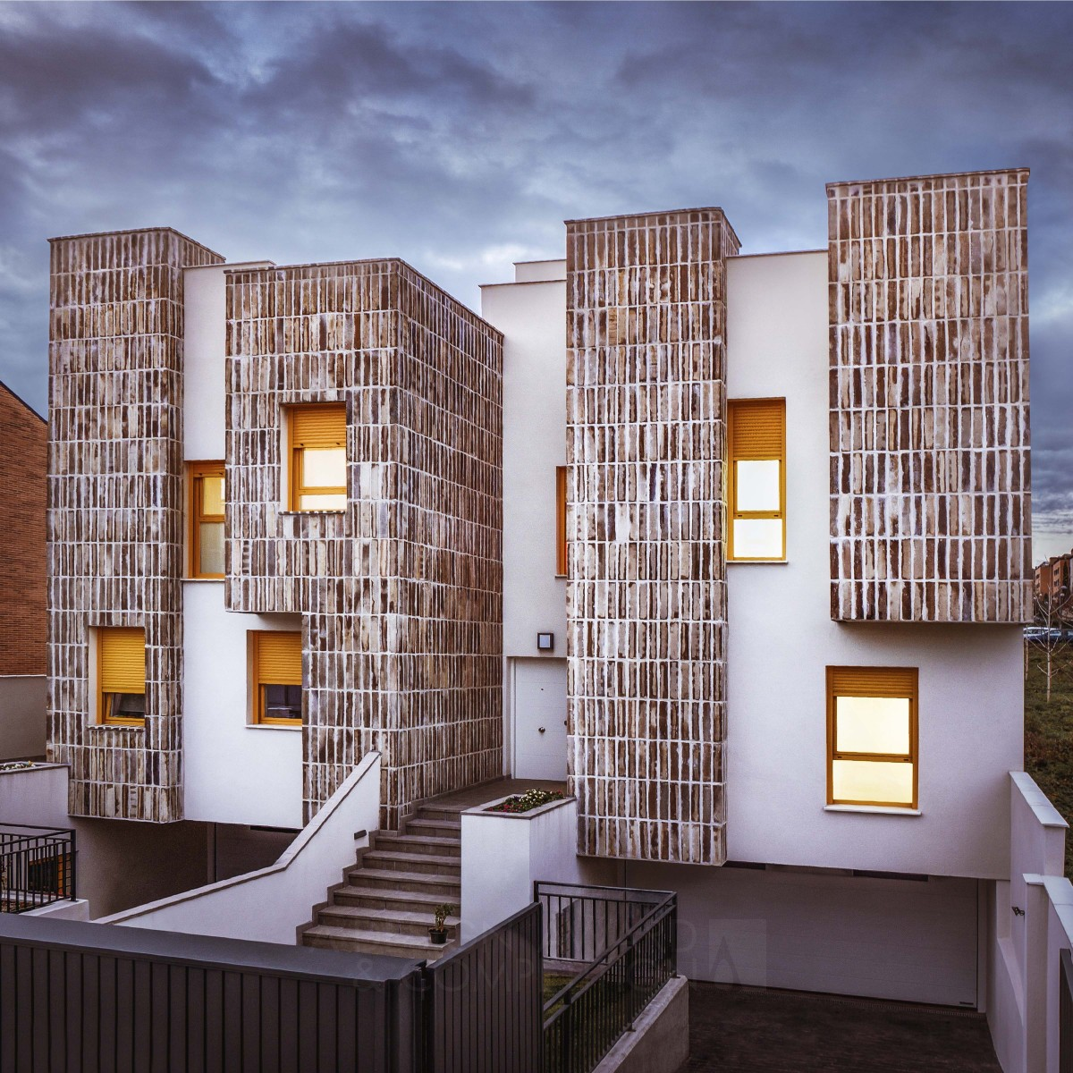 Montecarmelo Townhouses Family Housing by Joaquin Millan Villamuelas Bronze Architecture, Building and Structure Design Award Winner 2020 