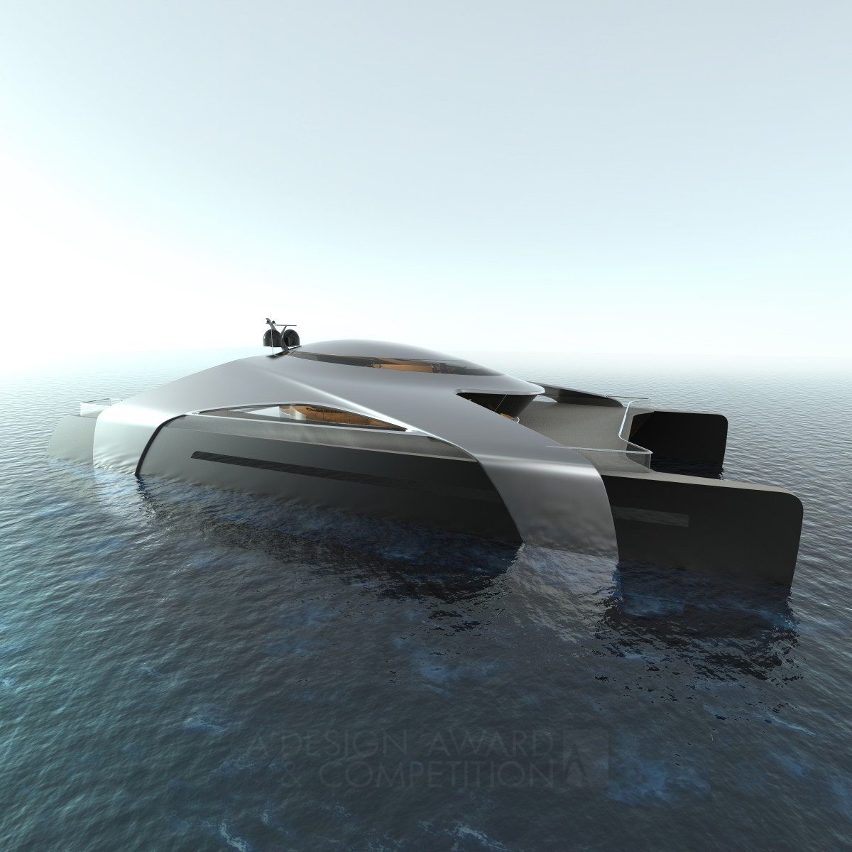 Migma Hydrogen Powered Catamaran by Ruma Design Iron Yacht and Marine Vessels Design Award Winner 2020 