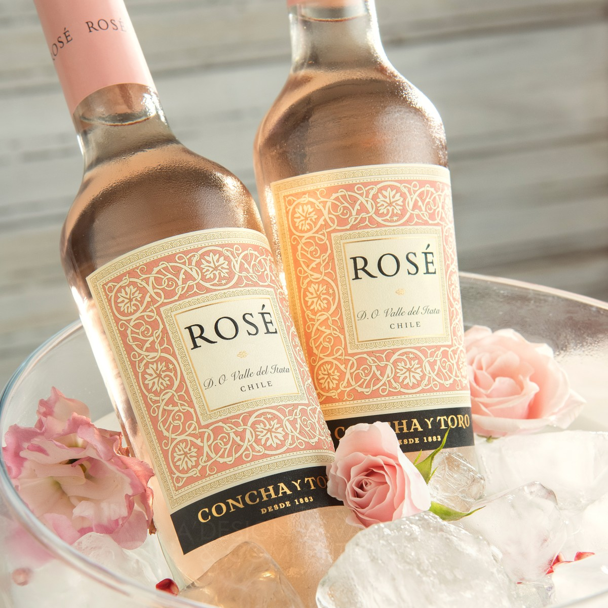 Rosé Wine Packaging by Ximena Ureta Bronze Packaging Design Award Winner 2020 