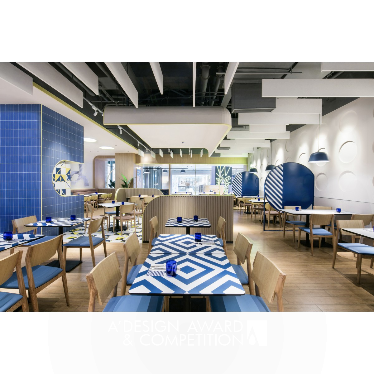 Pizza Marzano Select Restaurant by JYDP Silver Interior Space and Exhibition Design Award Winner 2020 