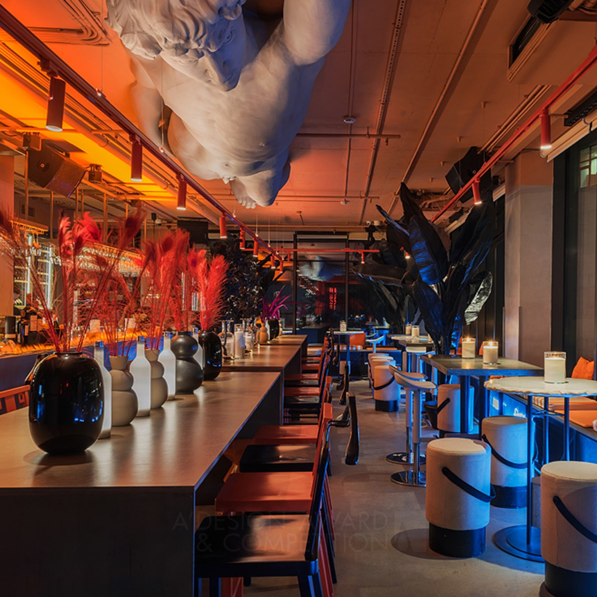 Aprol Bar by Valery Lizunov Golden Interior Space and Exhibition Design Award Winner 2020 