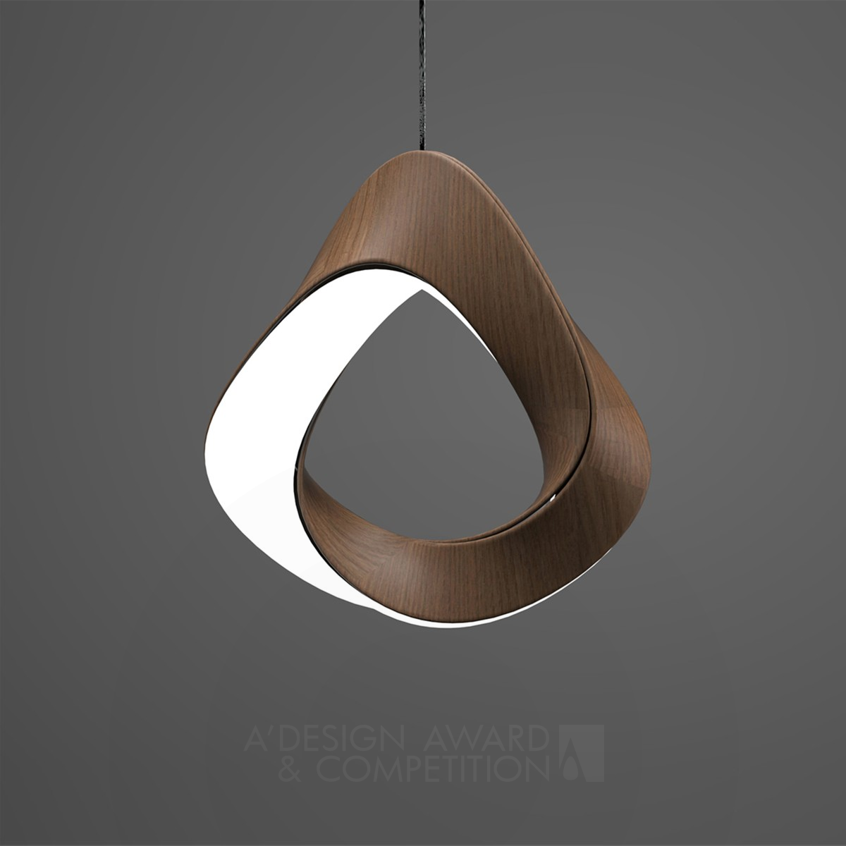 Mobius Lamp by Kejun Li, Zhang Jiahua and Nitesh Narappa Re Golden Lighting Products and Fixtures Design Award Winner 2020 