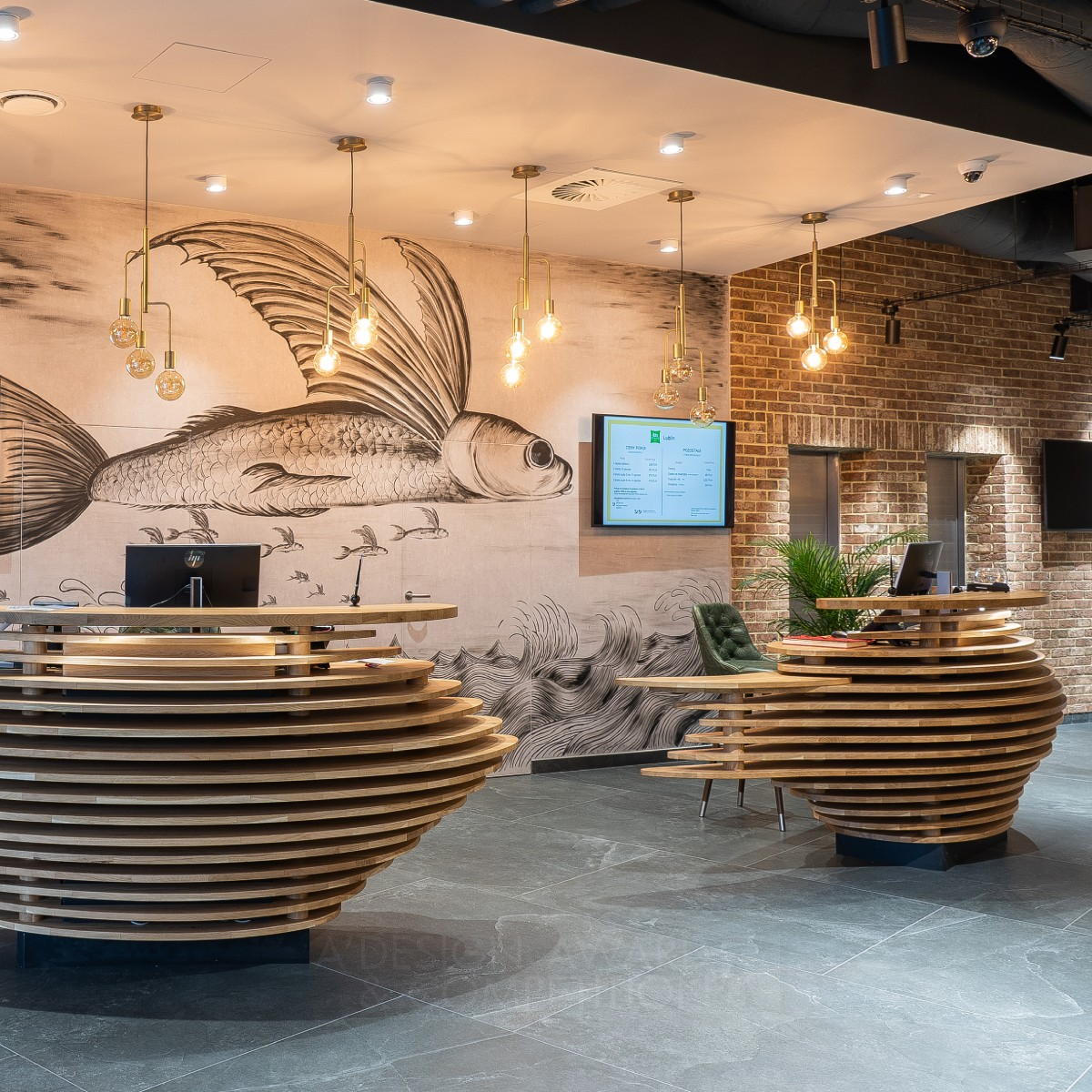 Ibis Styles Lublin Old City Lublin by Tremend Silver Interior Space and Exhibition Design Award Winner 2020 