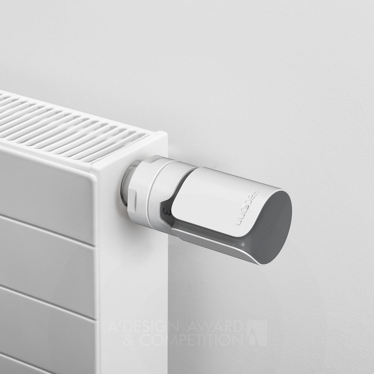 Haconn Radiator Thermostat Automatically Regulates Room Temperature by David Dos Santos Bronze Building Materials and Construction Components Design Award Winner 2020 