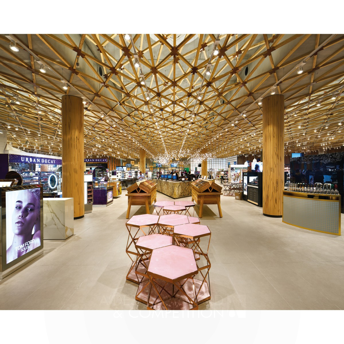 Sense of Forest Perfumery Supermarket by Dmitry Pozarenko Silver Interior Space and Exhibition Design Award Winner 2020 