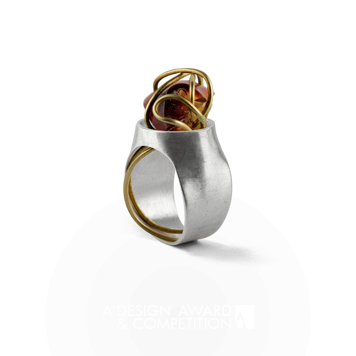 Code Ring Jewelry by Salomeh Sorouri and Salvi Samiei Kashi Golden Jewelry Design Award Winner 2020 