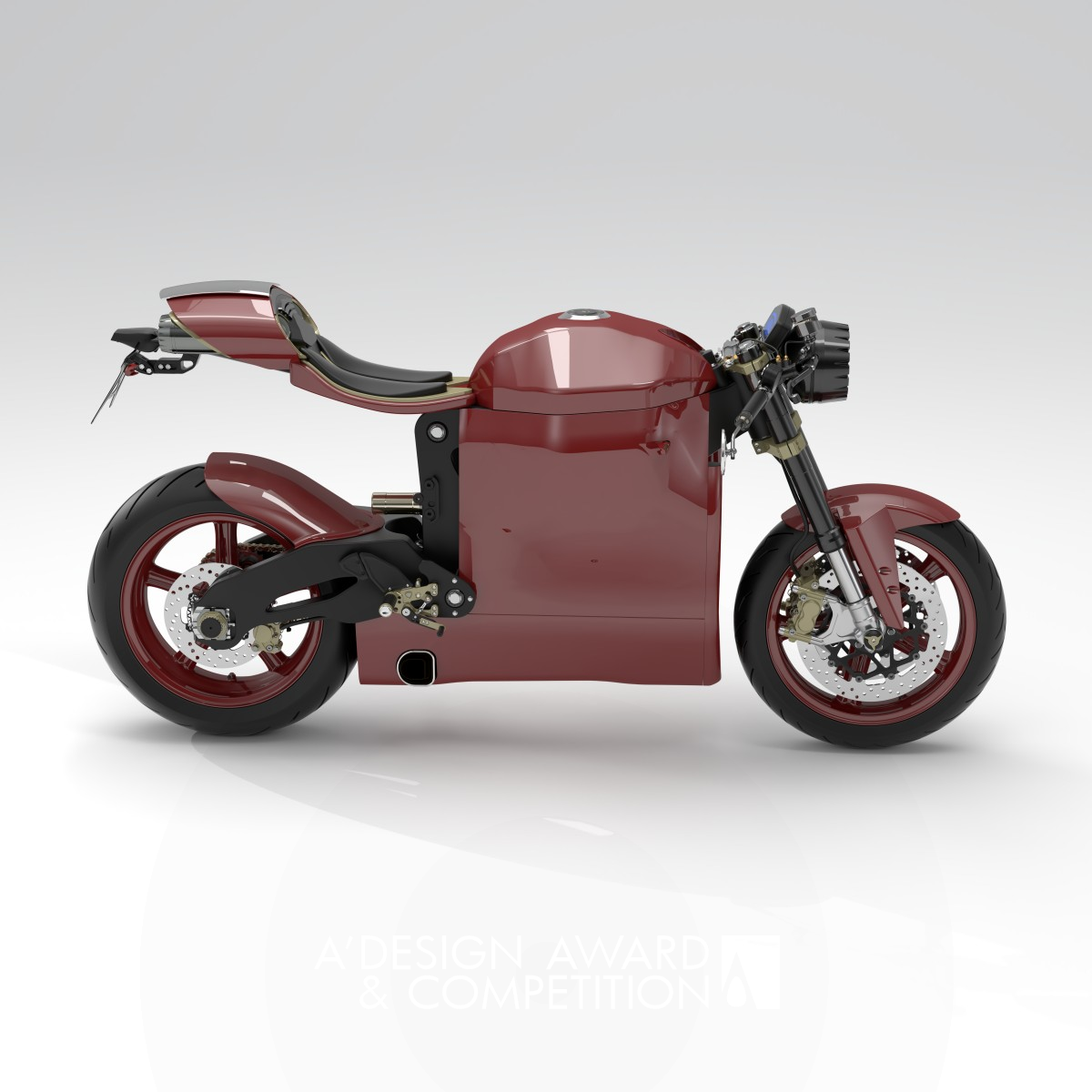 Atto Primo Motorcycle by Marco Naccarella Bronze Vehicle, Mobility and Transportation Design Award Winner 2020 