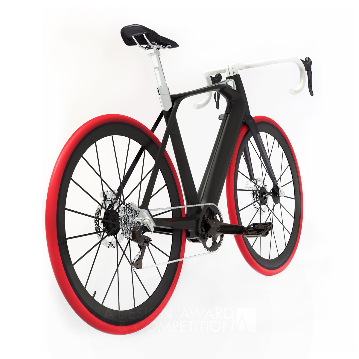 Electric Race Bike Racing Bike by Brian Hoehl Silver Vehicle, Mobility and Transportation Design Award Winner 2020 