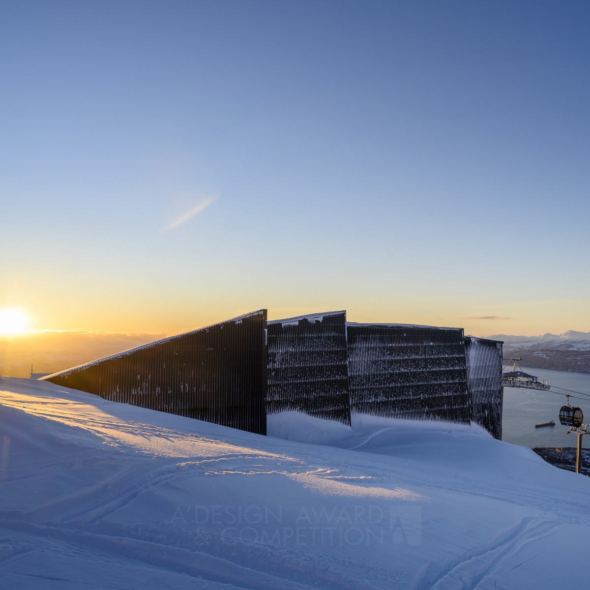 Narvik Gondola Station Gondola by Snorre Stinessen Golden Architecture, Building and Structure Design Award Winner 2020 