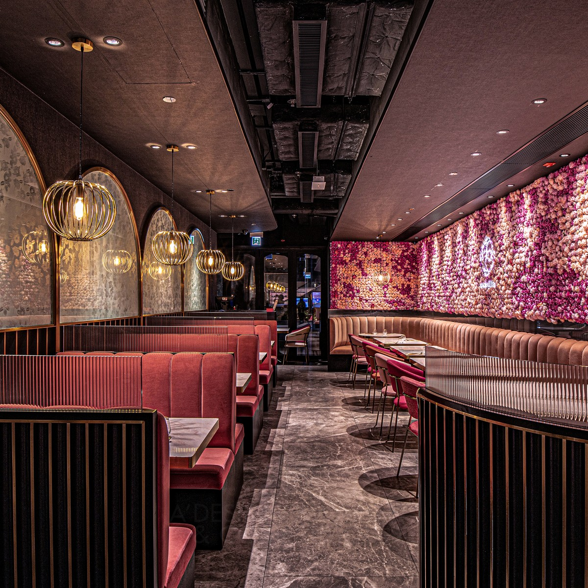 Camellia Restaurant by Alvan Suen Silver Interior Space and Exhibition Design Award Winner 2020 