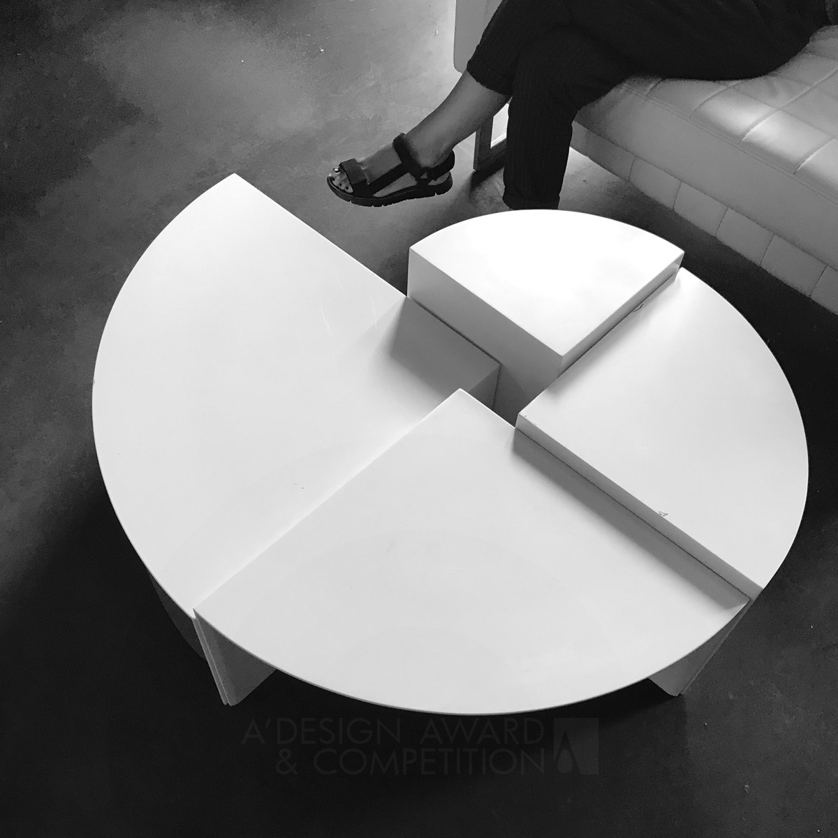 Cube Coffee Table by Meltem Eti Proto and Julide Arslan Silver Furniture Design Award Winner 2020 