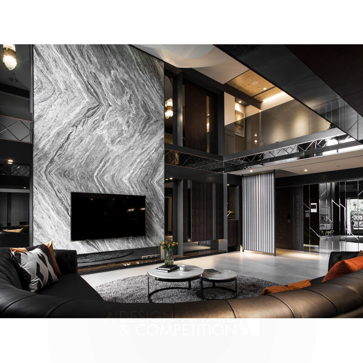 Majestic Elegance Residential Space by Feng-An Lin Bronze Interior Space and Exhibition Design Award Winner 2021 