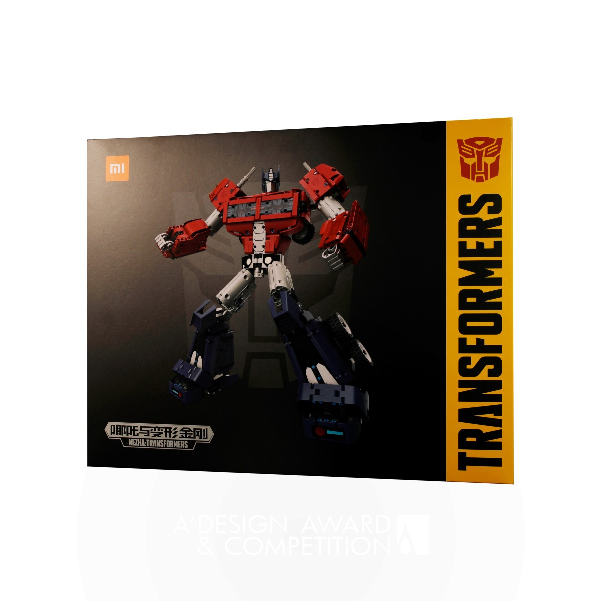 Mi Transformers Optimus Prime Packaging Building Block Toy  by Yang Zhang Iron Packaging Design Award Winner 2021 