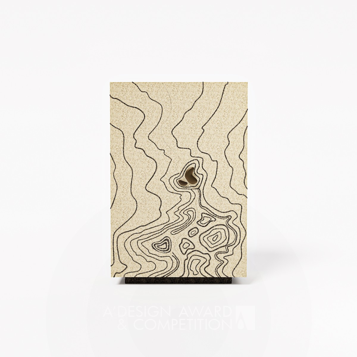 Fluid Interior Cabinet  by Elena Kornilova Bronze Furniture Design Award Winner 2021 