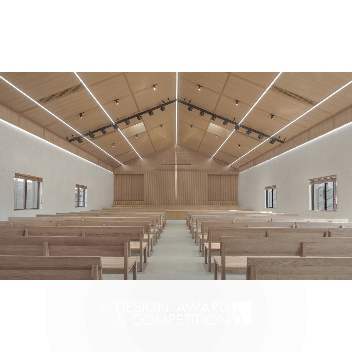 Wangchun Church by Suping Zhuo Iron Interior Space and Exhibition Design Award Winner 2021 