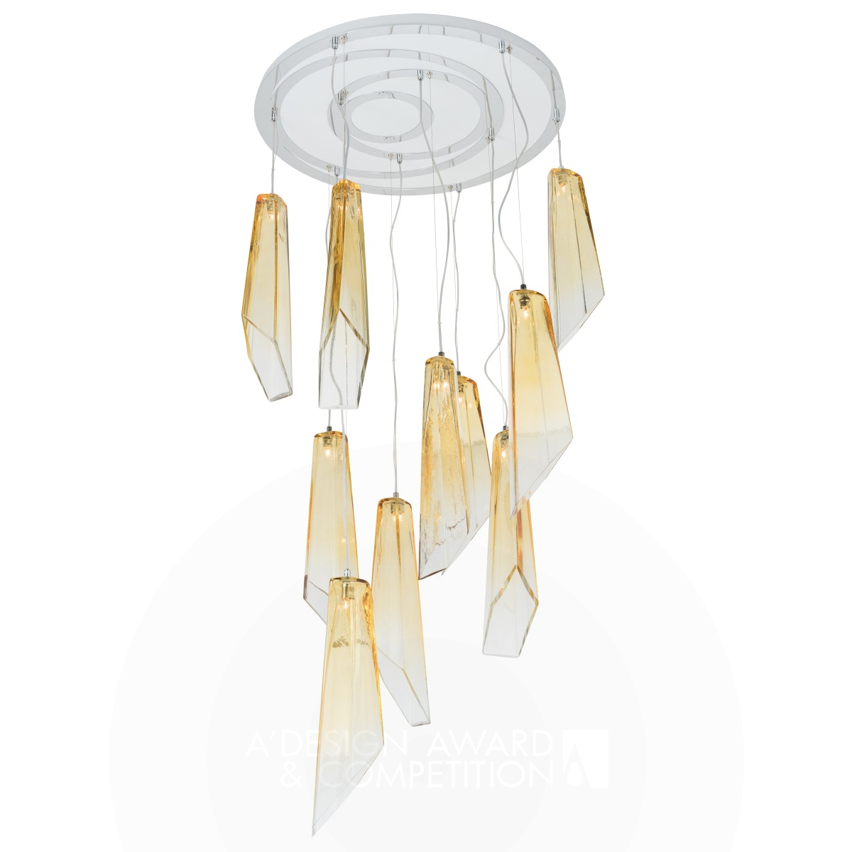 Collection Crypto Lighting Items  by Patrizia Volpato Srl Silver Lighting Products and Fixtures Design Award Winner 2021 