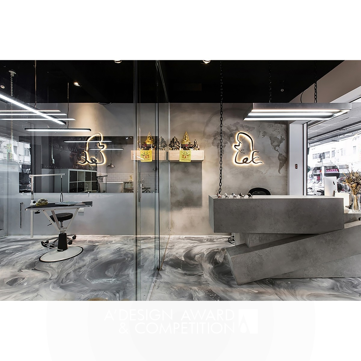 Gray Territory Commercial Space by Tsung Ju Wu Iron Interior Space and Exhibition Design Award Winner 2021 