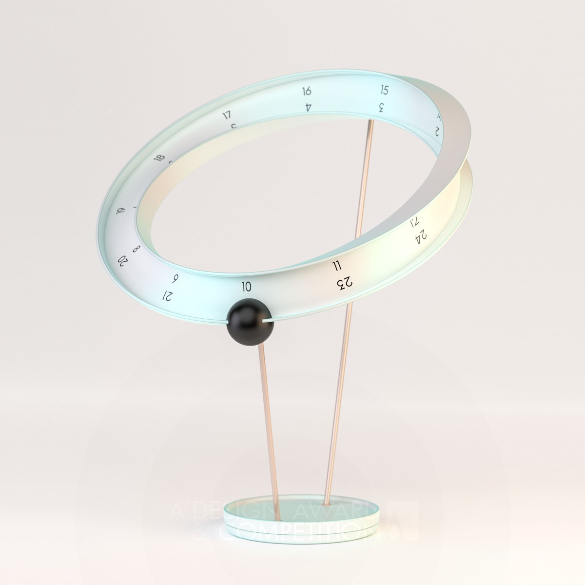 Mob Clock by Nazanin Saranjampour, Parisa Gheisari, Shahrzad Salehi and Kamran Rahmani Silver Furniture Design Award Winner 2021 