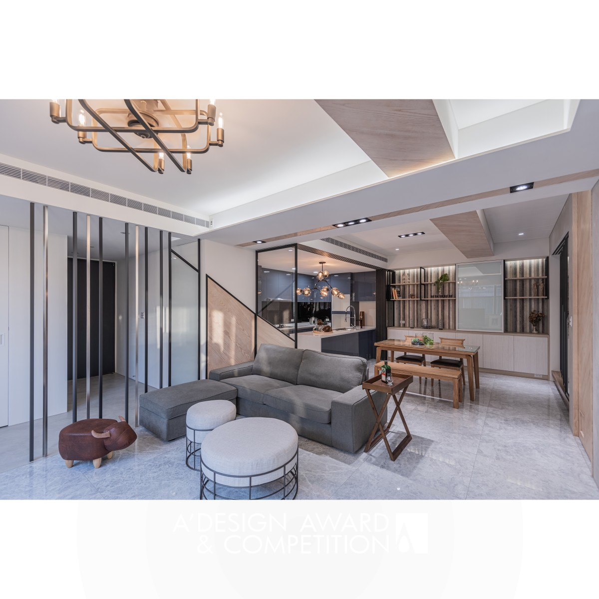 Glowing House Residential by Tzu-Yi Yang Iron Interior Space and Exhibition Design Award Winner 2021 