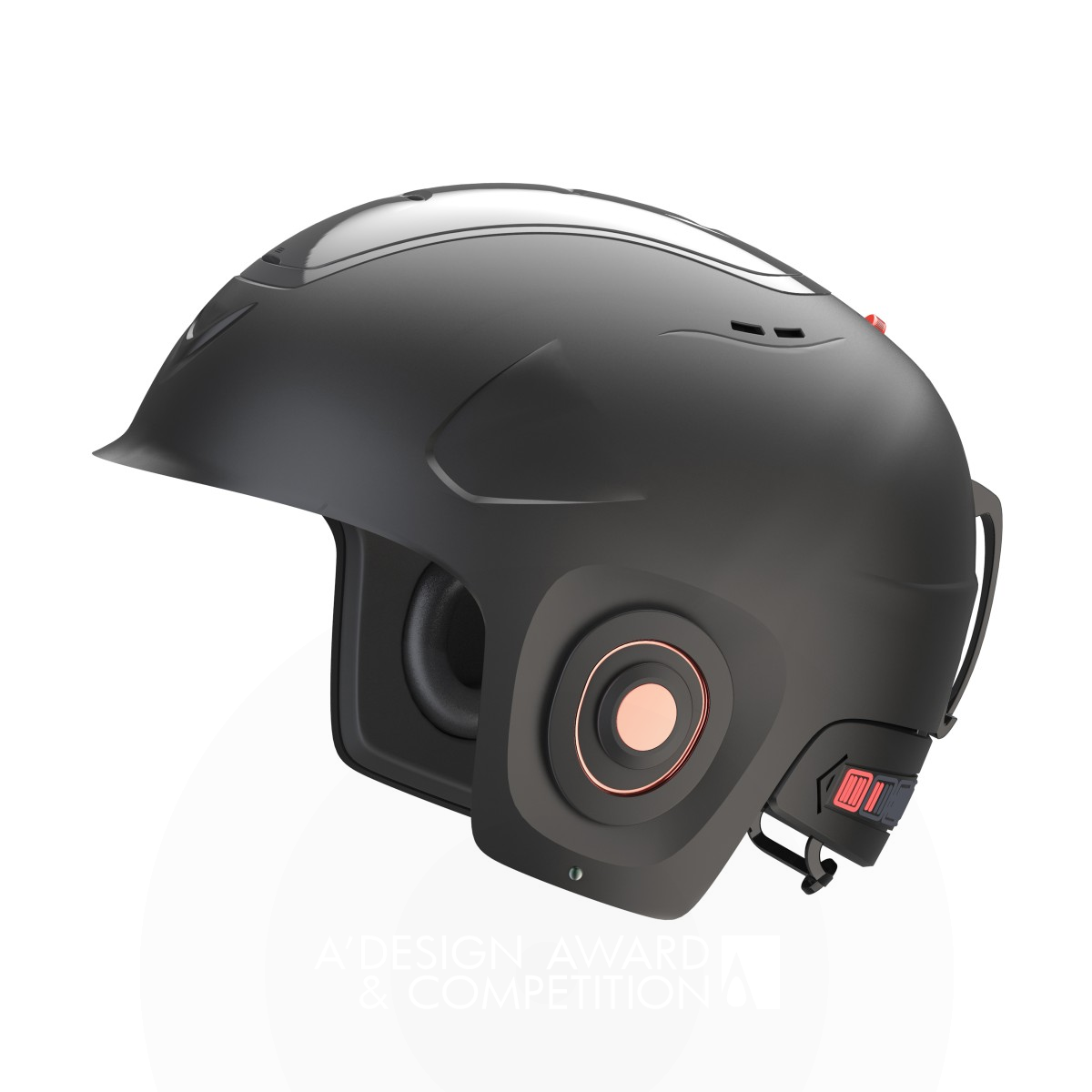 X Skier Indicated Direction Helmet by Yiming Xu Bronze Security, Safety and Surveillance Products Design Award Winner 2021 