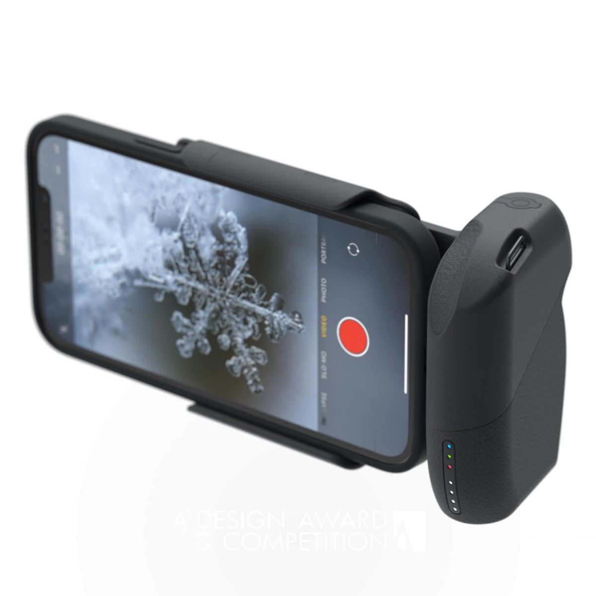 ShiftCam ProGrip Mobile Battery Grip by Armand Van Oord - ShiftCam Limited Bronze Camera and Photography Equipment Design Award Winner 2021 