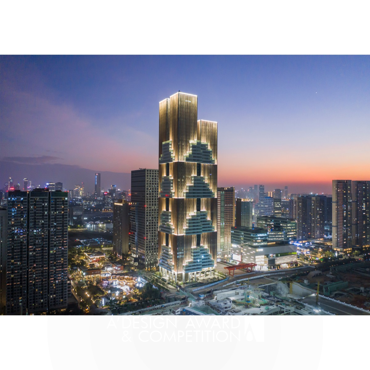 Vanke Cloud City Complex Building by SZ MATT Lighting Design Co., Ltd Golden Lighting Products and Fixtures Design Award Winner 2021 