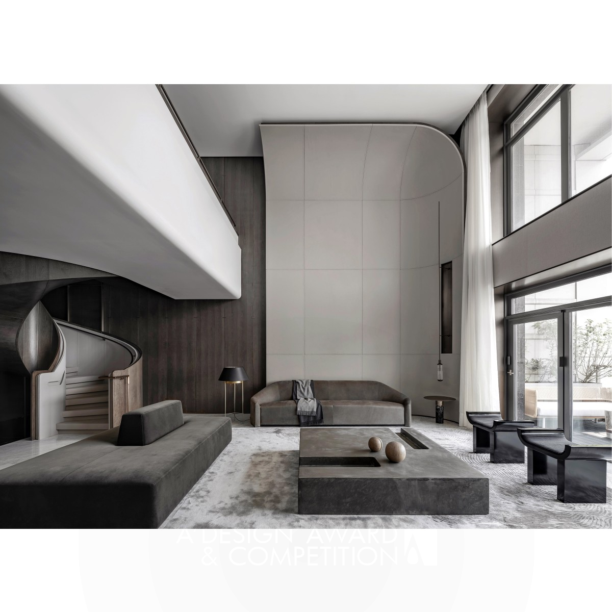 Tomson Riviera Penthouse by Ben Wu Silver Interior Space and Exhibition Design Award Winner 2021 