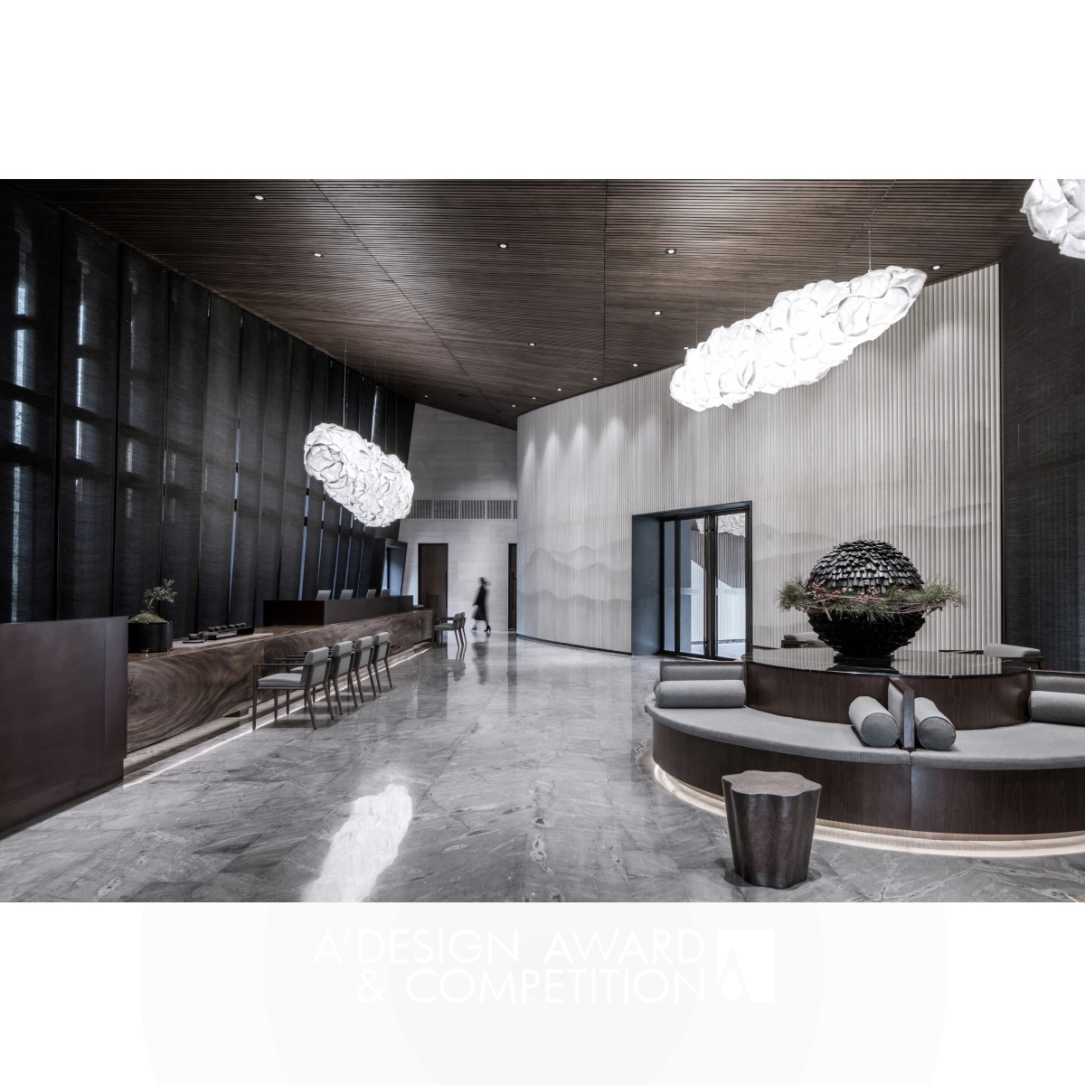 Joel Alli Resort Hotel Reception Center by Hongfei Yan Silver Interior Space and Exhibition Design Award Winner 2021 