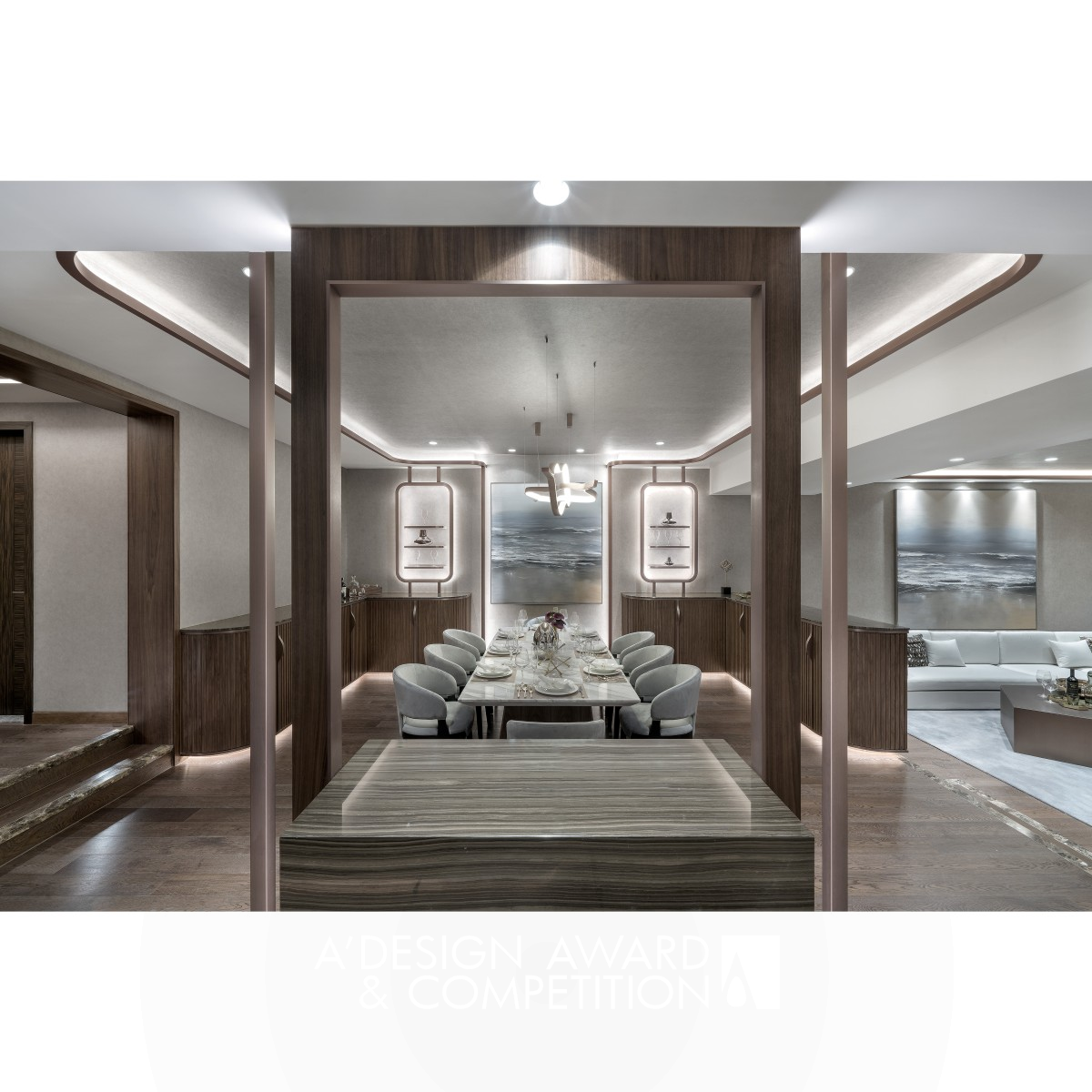 The Grandeur of Sky Oasis Show Home by Chiu Chi Ming Danny Silver Interior Space and Exhibition Design Award Winner 2021 