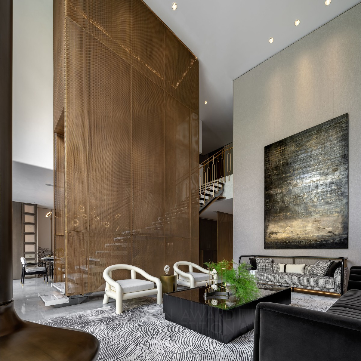 Lakeville Luxe Residencial by Ben Wu Bronze Interior Space and Exhibition Design Award Winner 2021 