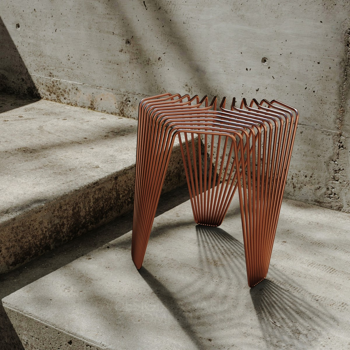 Vague Stool by Rodrigo Erthal Golden Furniture Design Award Winner 2021 