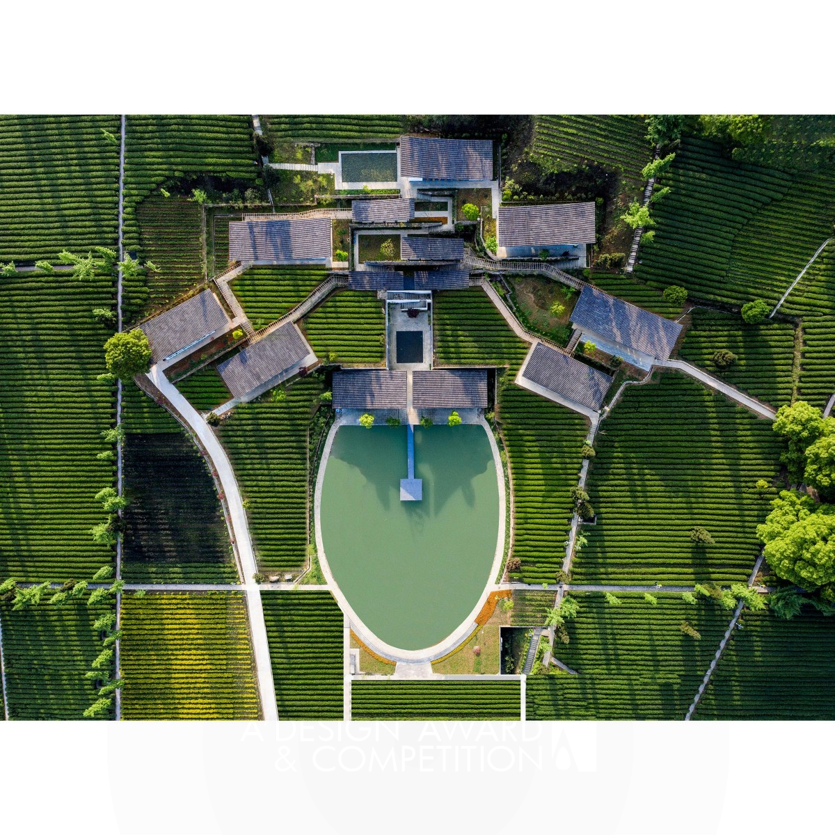 Dingxin Tea Garden Commercial by Yiping Yu and Shuangwu He Iron Landscape Planning and Garden Design Award Winner 2021 