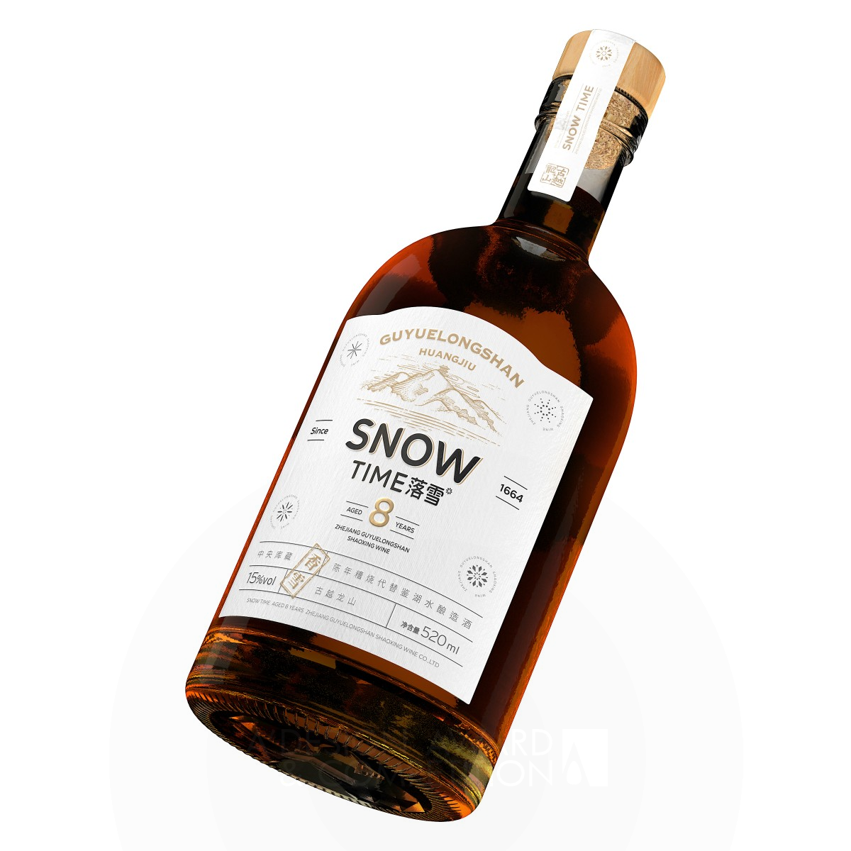 Snow Time Wine by Evan Chen and Ziming Guo Silver Packaging Design Award Winner 2021 