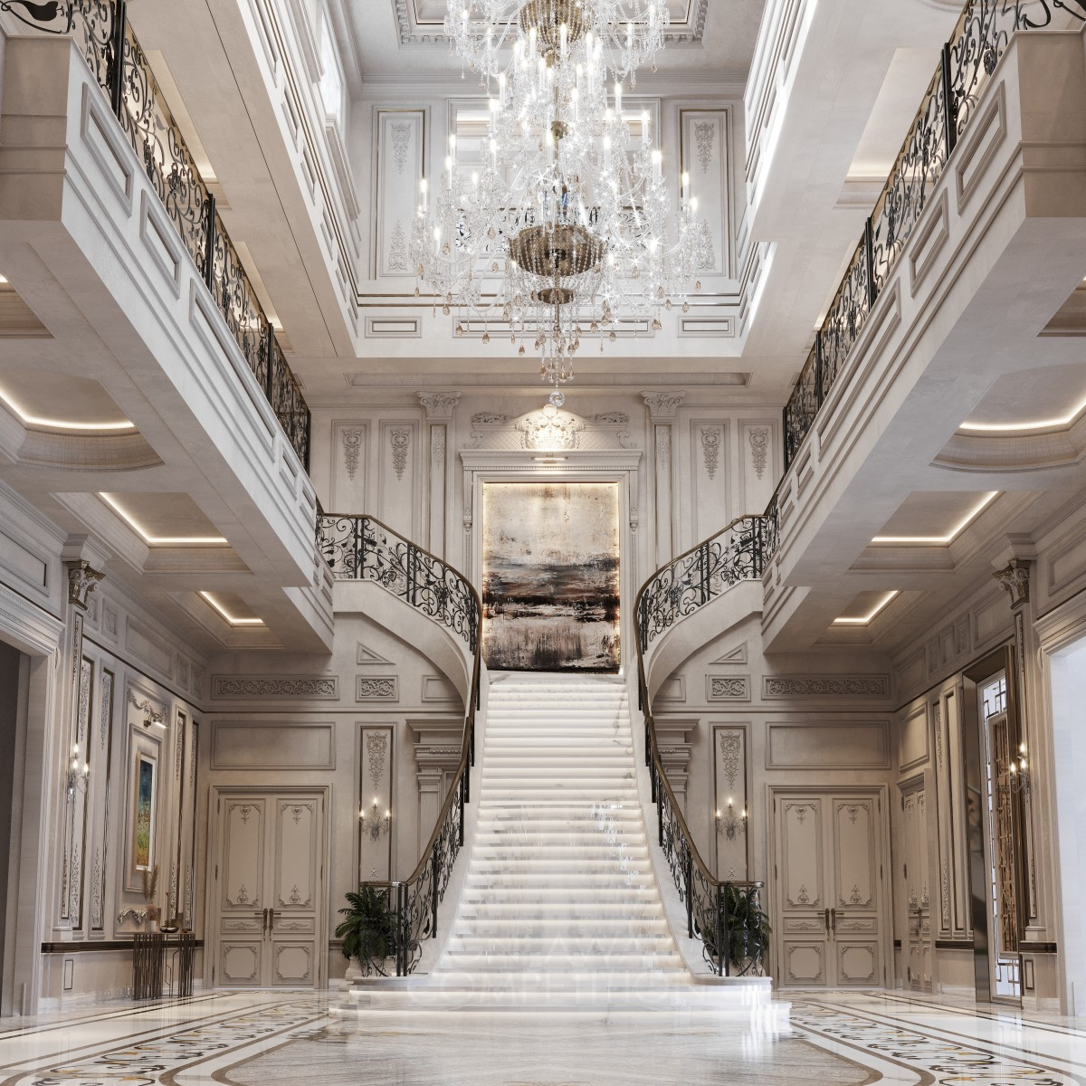 Royale Palace Atrium by B5 Design Silver Interior Space and Exhibition Design Award Winner 2021 