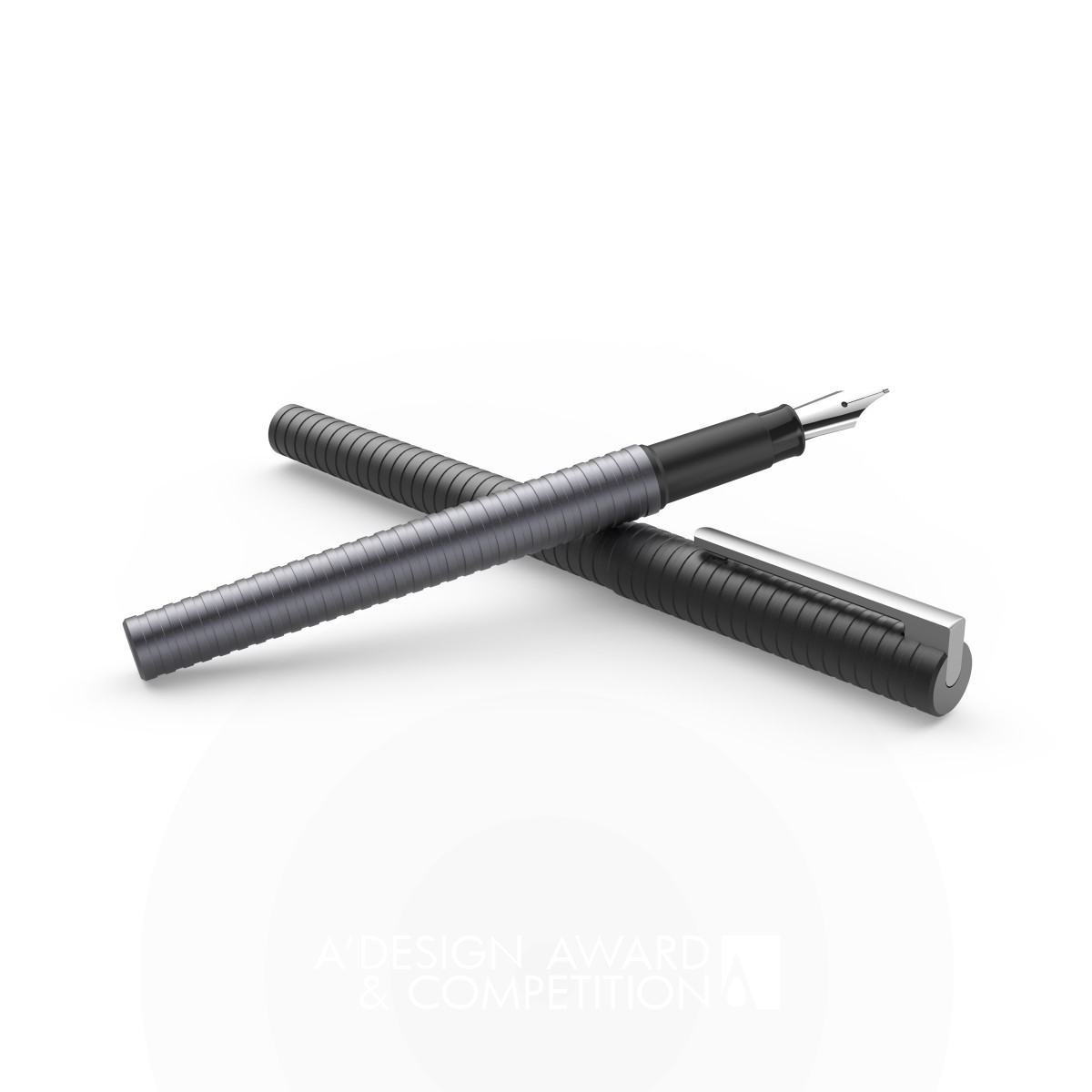 Eternity Pen by Yumeng Fan Silver Art and Stationery Supplies Design Award Winner 2021 