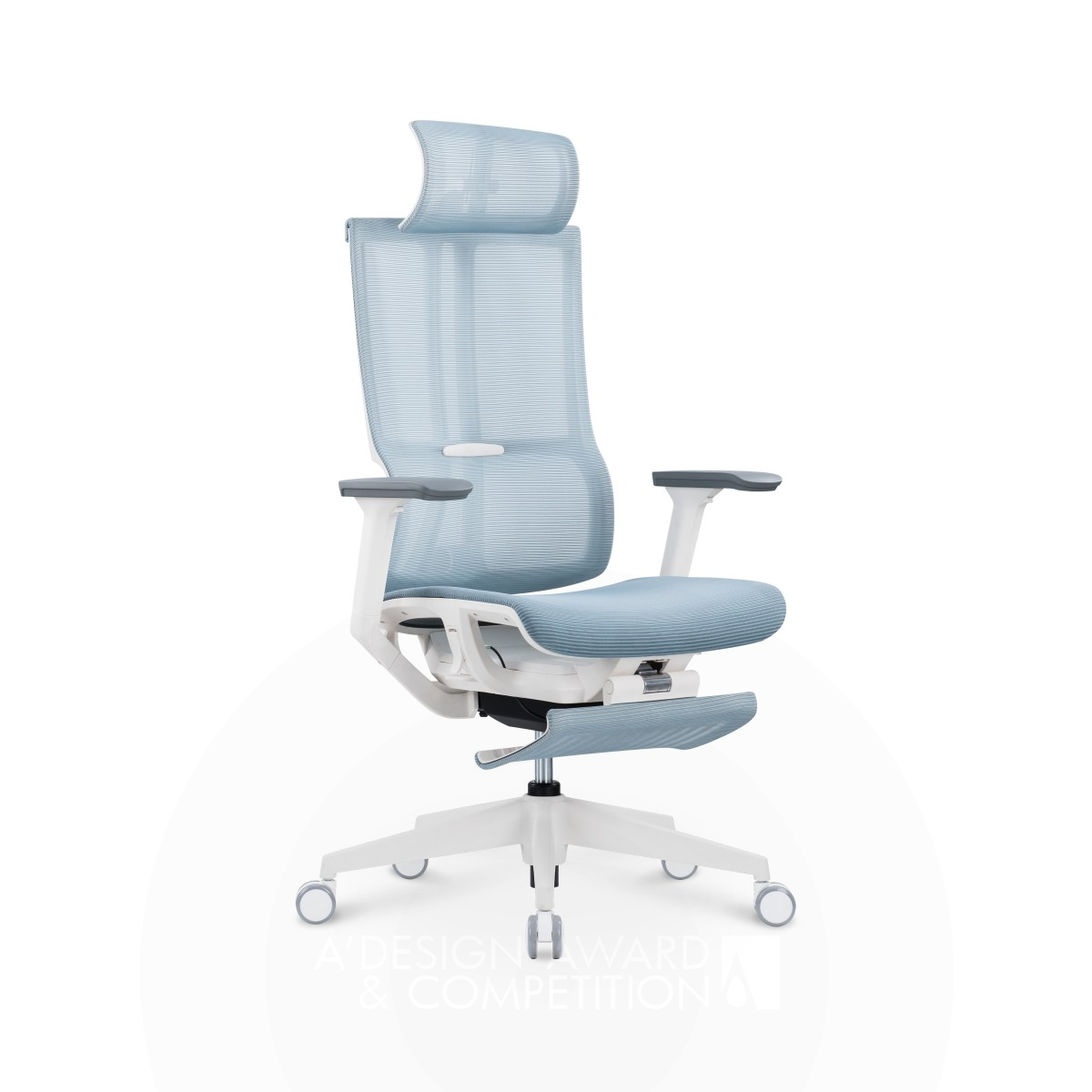 Eiffel Office Chair by SDIC Innovation Center Silver Office Furniture Design Award Winner 2021 