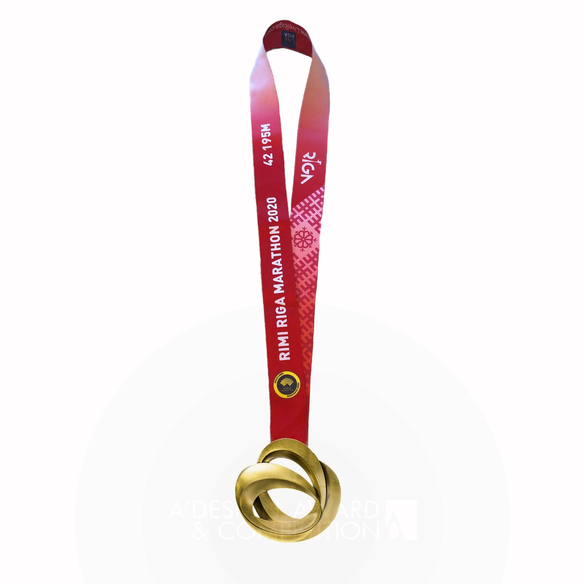 Rimi Riga Marathon 2020 Runner's Medals by Junichi Kawanishi Bronze Awards, Prize and Competitions Design Award Winner 2021 