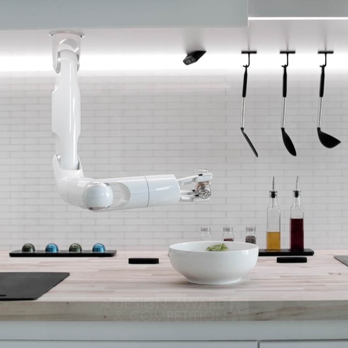 Samsung Bot Chef Robotic Arm by Think Tank Team Platinum Home Appliances Design Award Winner 2021 