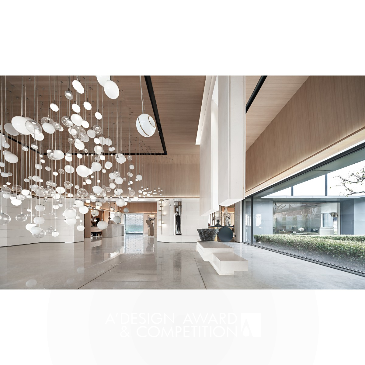 Futurism Sales Center by Shenzhen Fanst Design Co., Ltd Silver Interior Space and Exhibition Design Award Winner 2021 