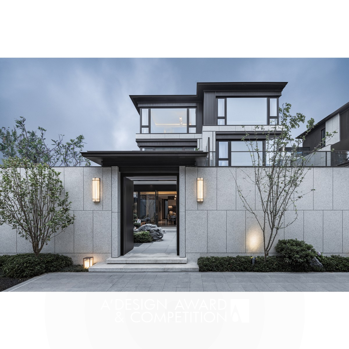 Dowell DoThink Chinoiserie Mansion by GTD Silver Architecture, Building and Structure Design Award Winner 2021 