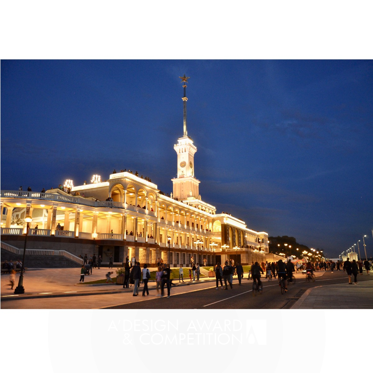 The Northern River Terminal of Moscow Public space by The Government of Moscow Bronze Urban Planning and Urban Design Award Winner 2021 