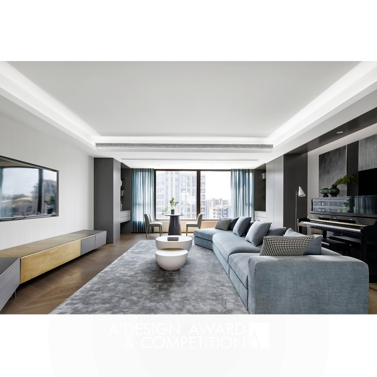 Merry Coast Flat by Suping Zhuo Iron Interior Space and Exhibition Design Award Winner 2021 