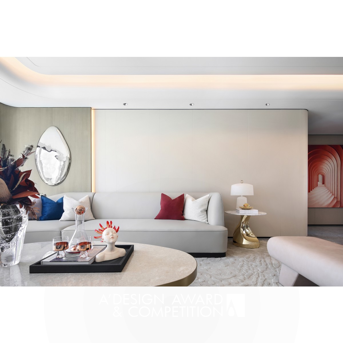 Kunyu Mansion Show Flat by ONE-CU Interior Design Lab Bronze Interior Space and Exhibition Design Award Winner 2021 