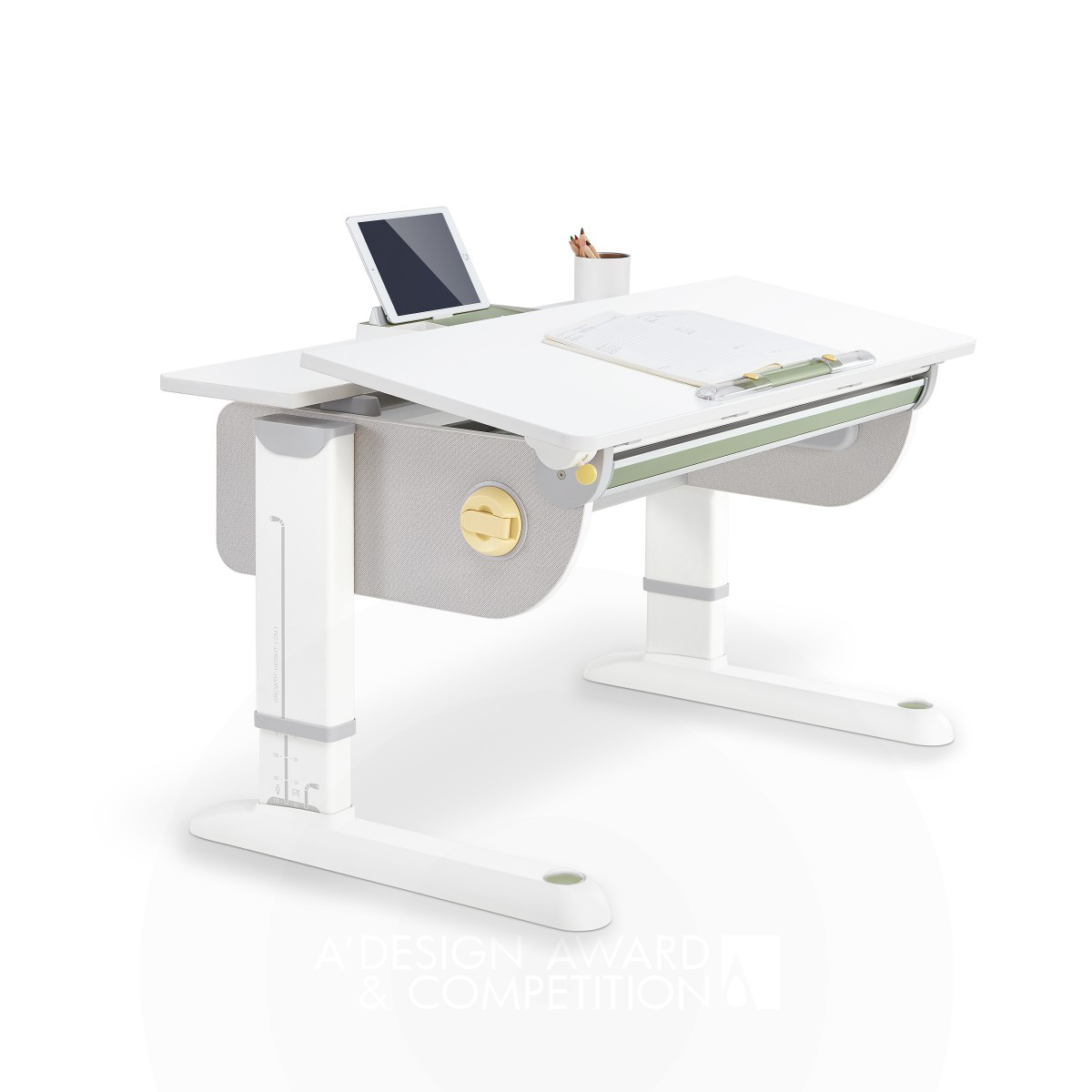 Venus Ergonomics Study Desk by Lei Wang Iron Furniture Design Award Winner 2021 